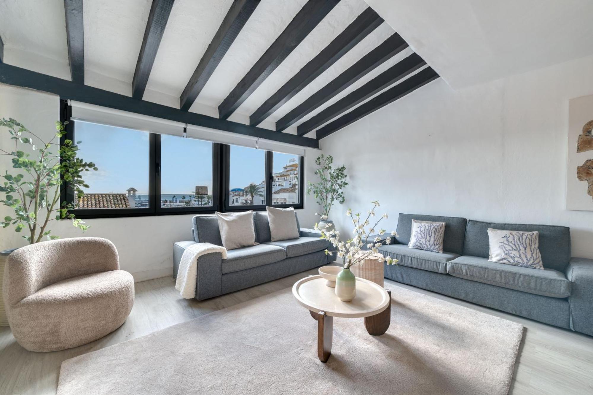 Apartmán Vacation Marbella I Stylish 5Bdr Penthouse, Sea And Marina View Exteriér fotografie