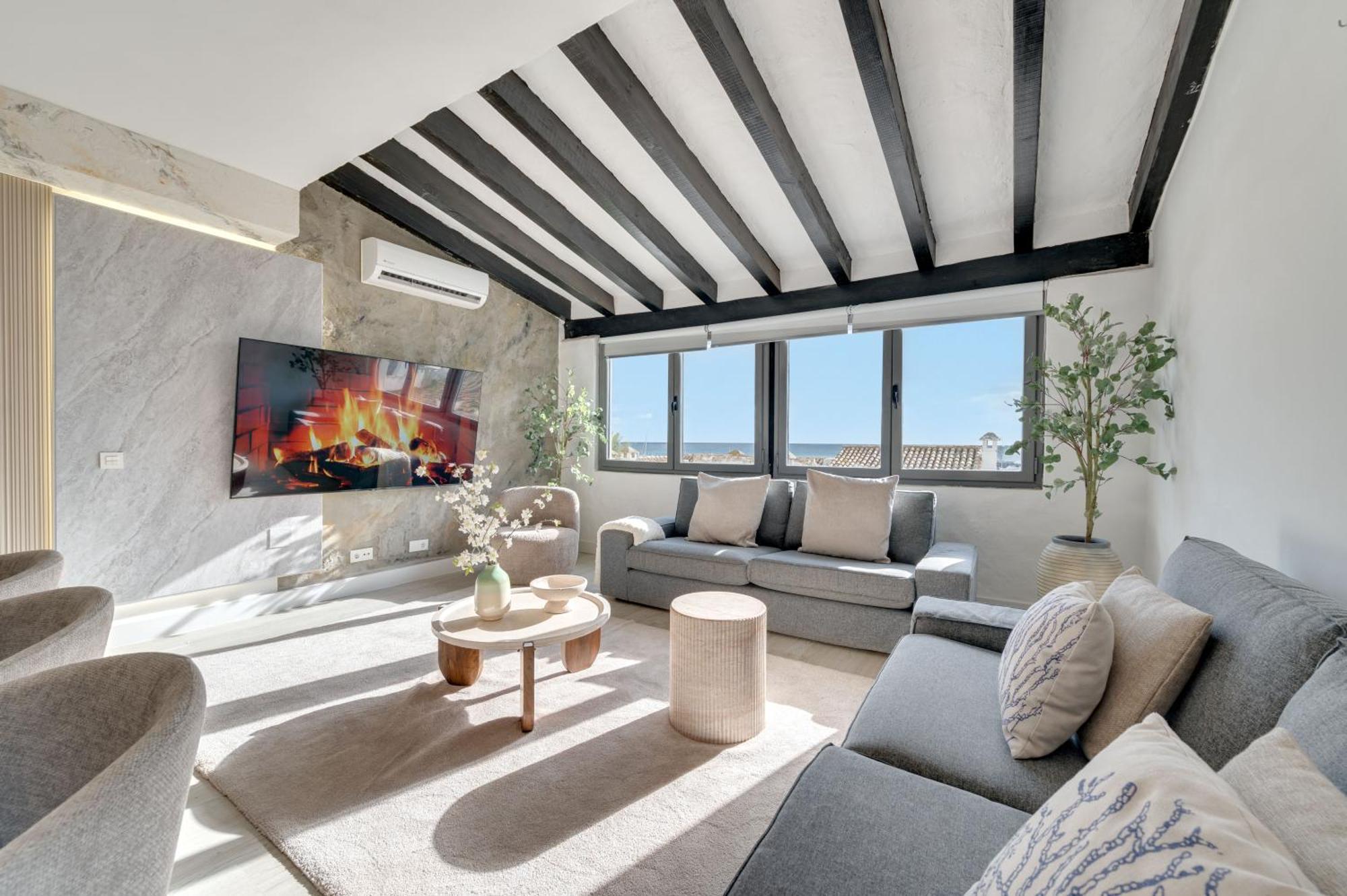 Apartmán Vacation Marbella I Stylish 5Bdr Penthouse, Sea And Marina View Exteriér fotografie