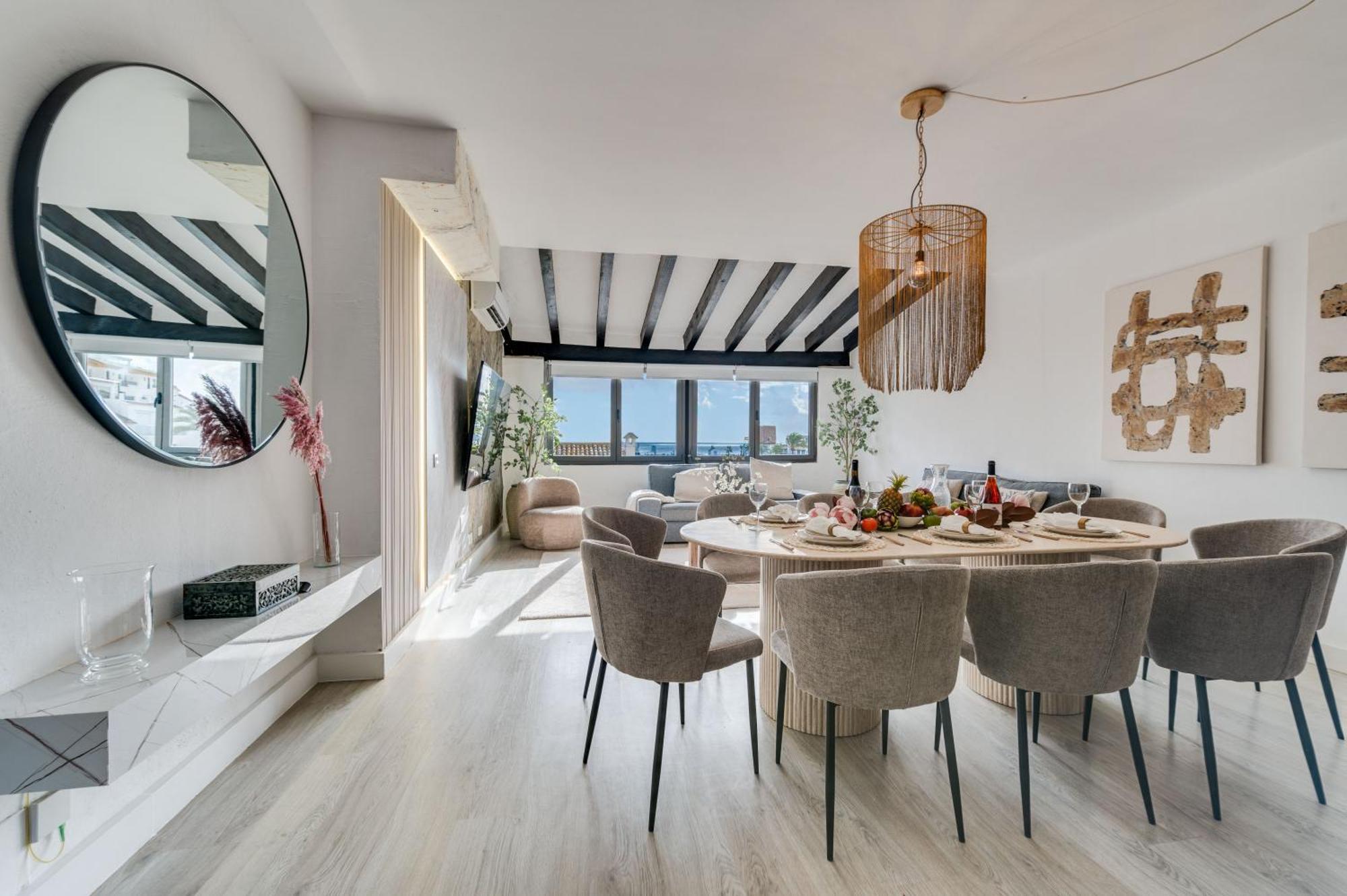 Apartmán Vacation Marbella I Stylish 5Bdr Penthouse, Sea And Marina View Exteriér fotografie